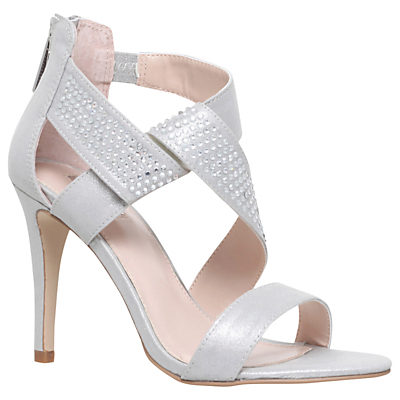 Carvela Graft High Heel Sandals Silver Carvela Graft High Heel Sandals Silver
